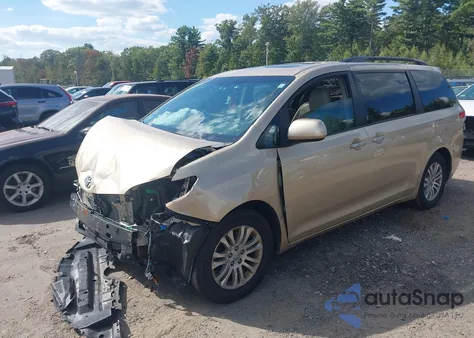 2011 Toyota Sienna Xle V6 from USA, damaged, VIN 5TDYK3DC0BS108766